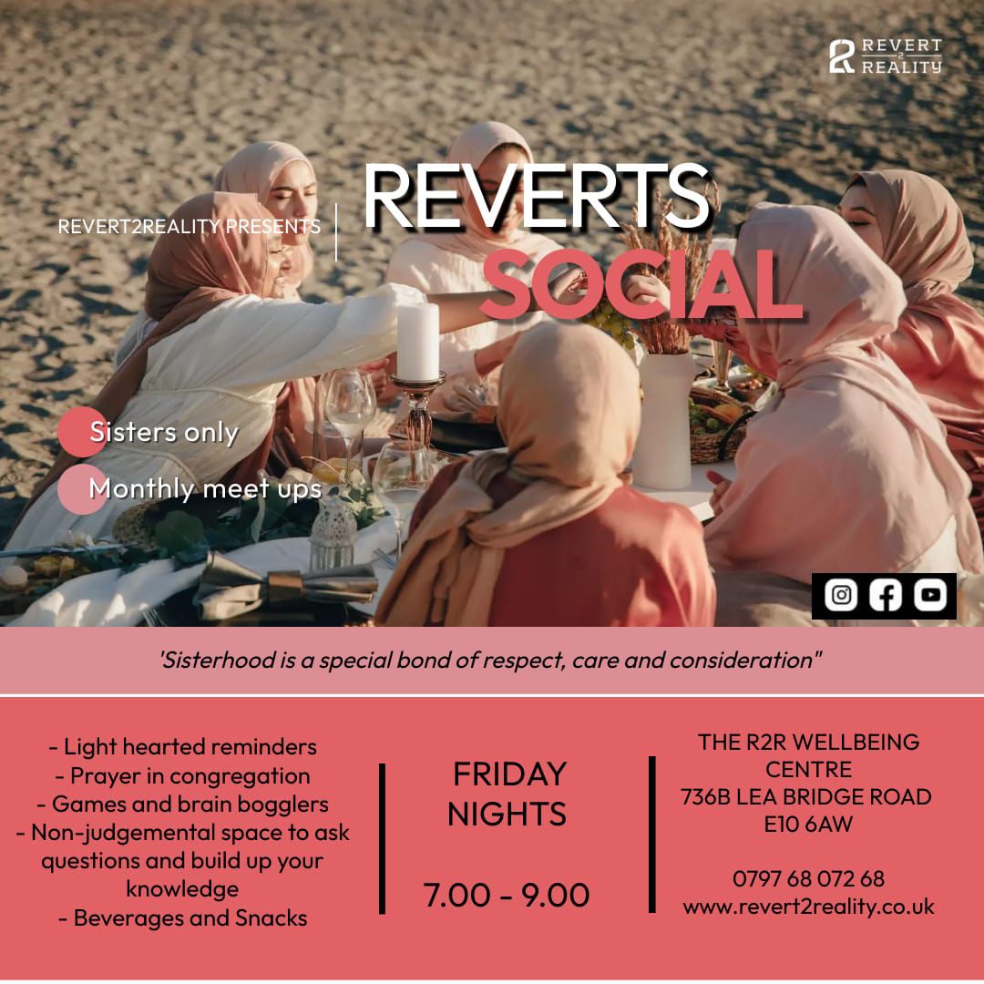 Revert Social Every Friday