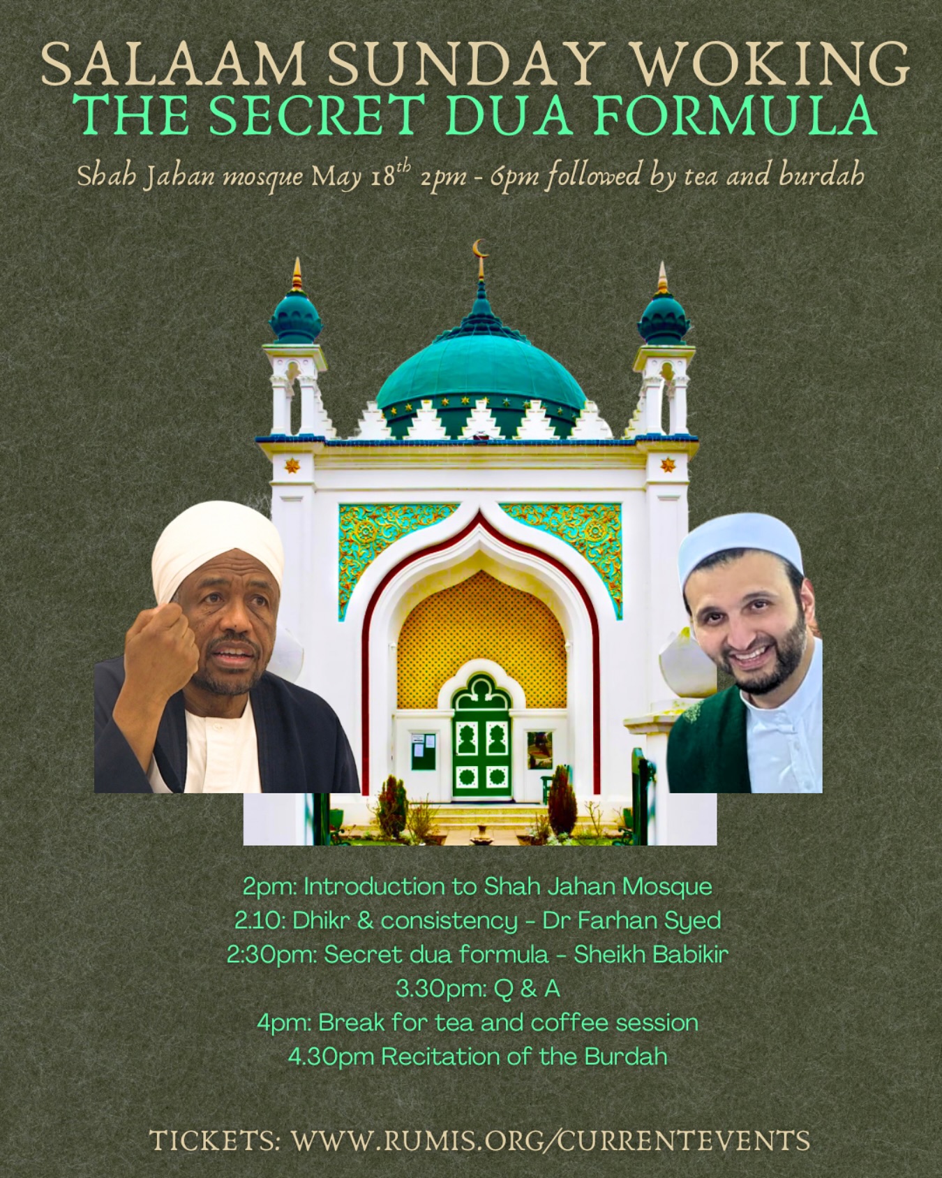 Salaams Sundays Woking: The secret dua formula