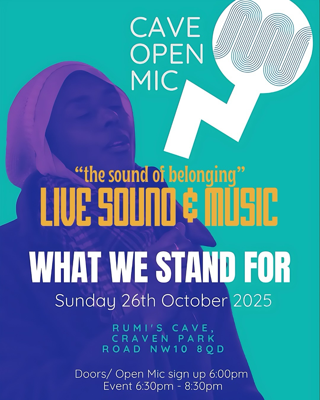 Cave Open Mic - What we stand for