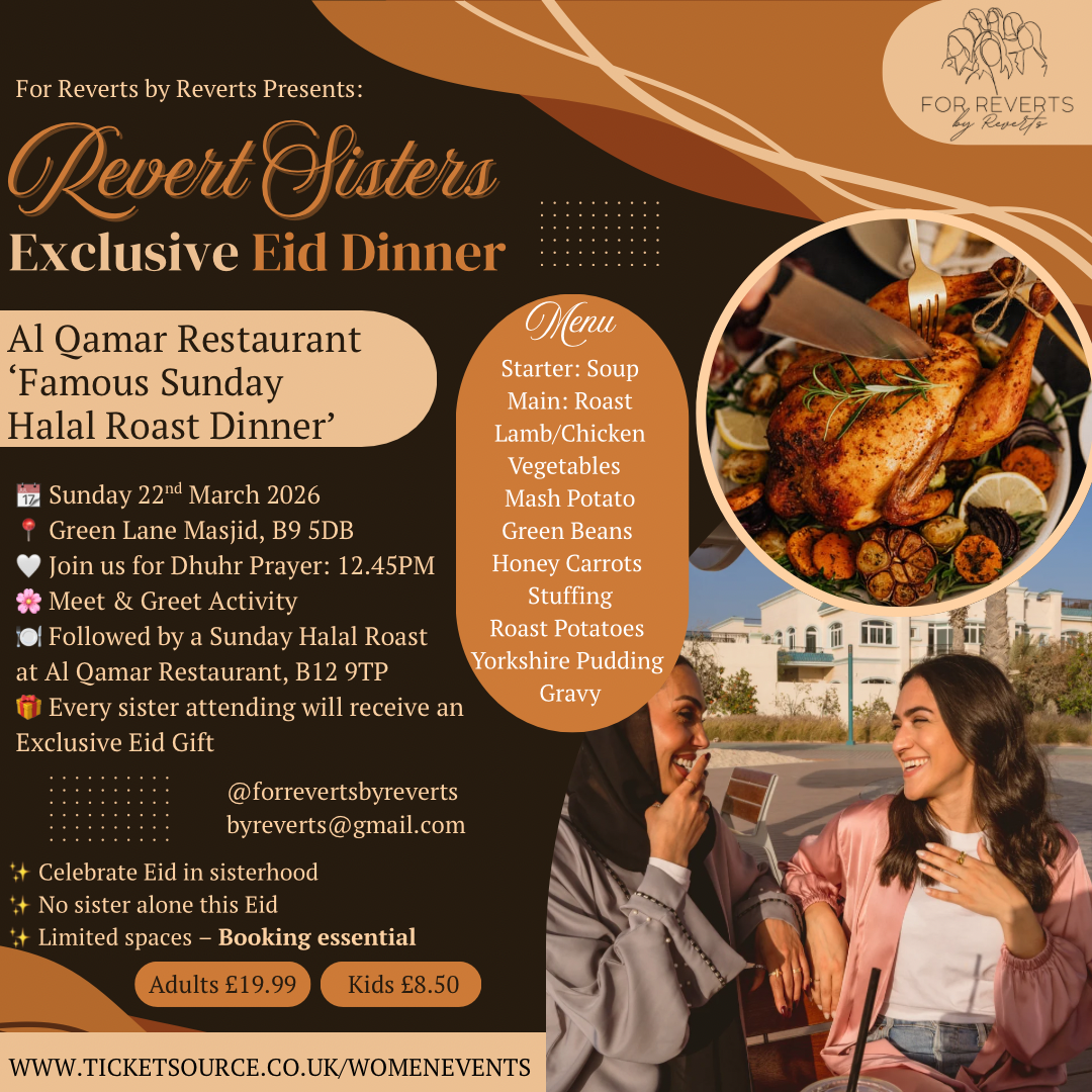 Revert Sisters Exclusive Eid Dinner 