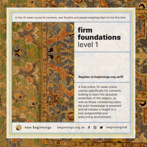 Firm Foundations (Level 1)