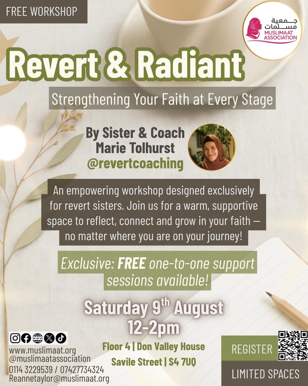 Revert & Radiant: Strengthening Your Faith at Every Stage