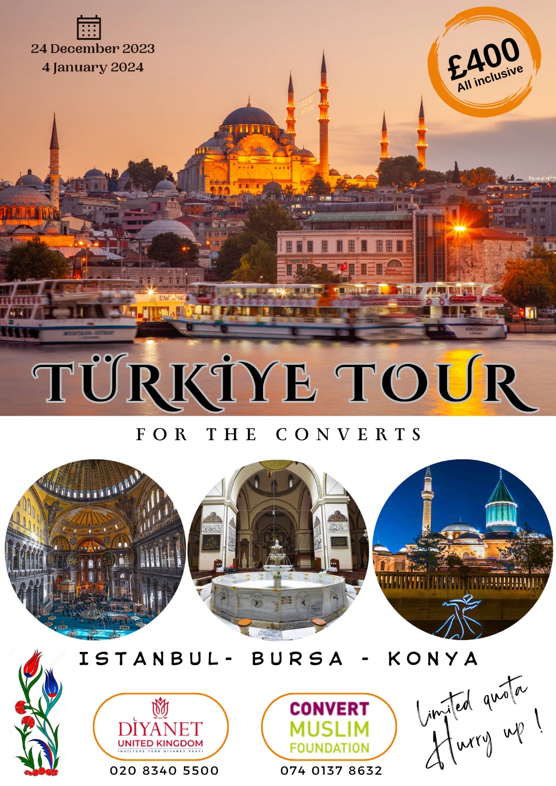 Turkey Tour - Caravan of Converts
